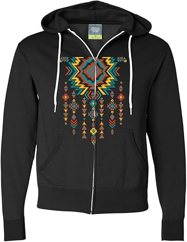 native american zip up hoodie