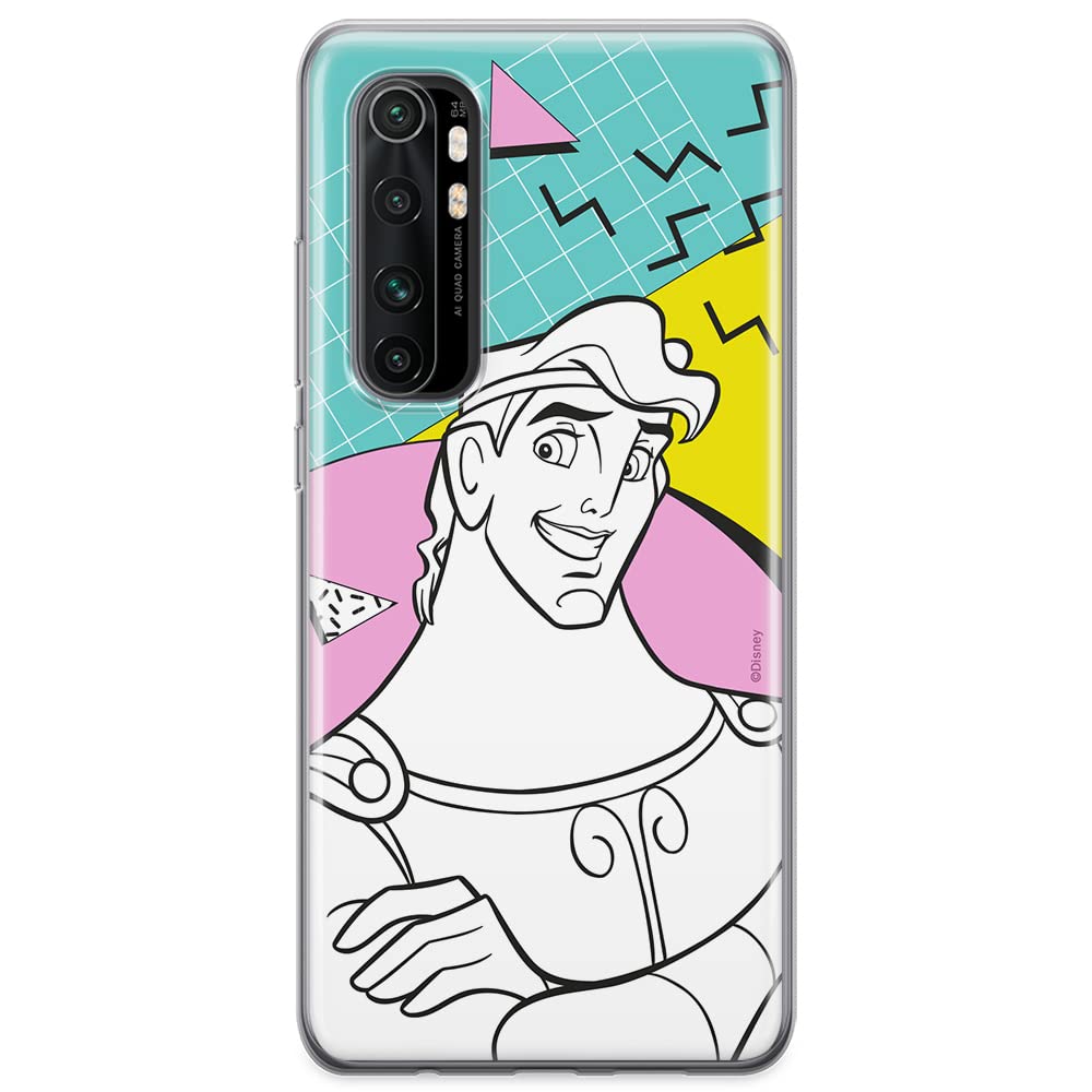 ERT GROUP mobile phone case for Xiaomi MI NOTE 10 Lite original and officially Licensed Disney pattern Hercules 001 optimally adapted to the shape of the mobile phone, case made of TPU
