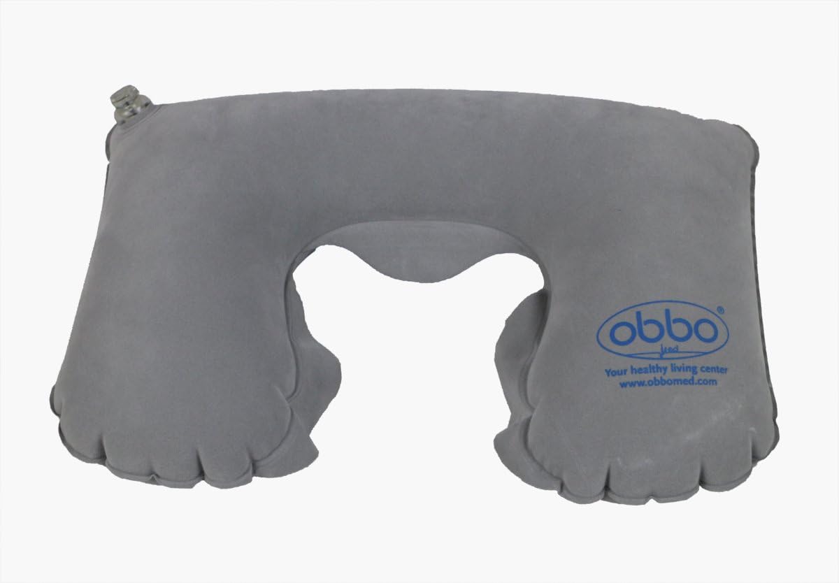 cuscino gonfiabile flessibile per il collo viaggia