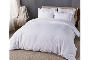 Waterproof Duvet Cover Reusable White Incontinence Quilt Cover Breathable with Zipper Washable Comforter Protector Duvet Cove