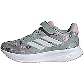 adidas Baby Run Falcon 5 Elastic Lace & Strap Shoe