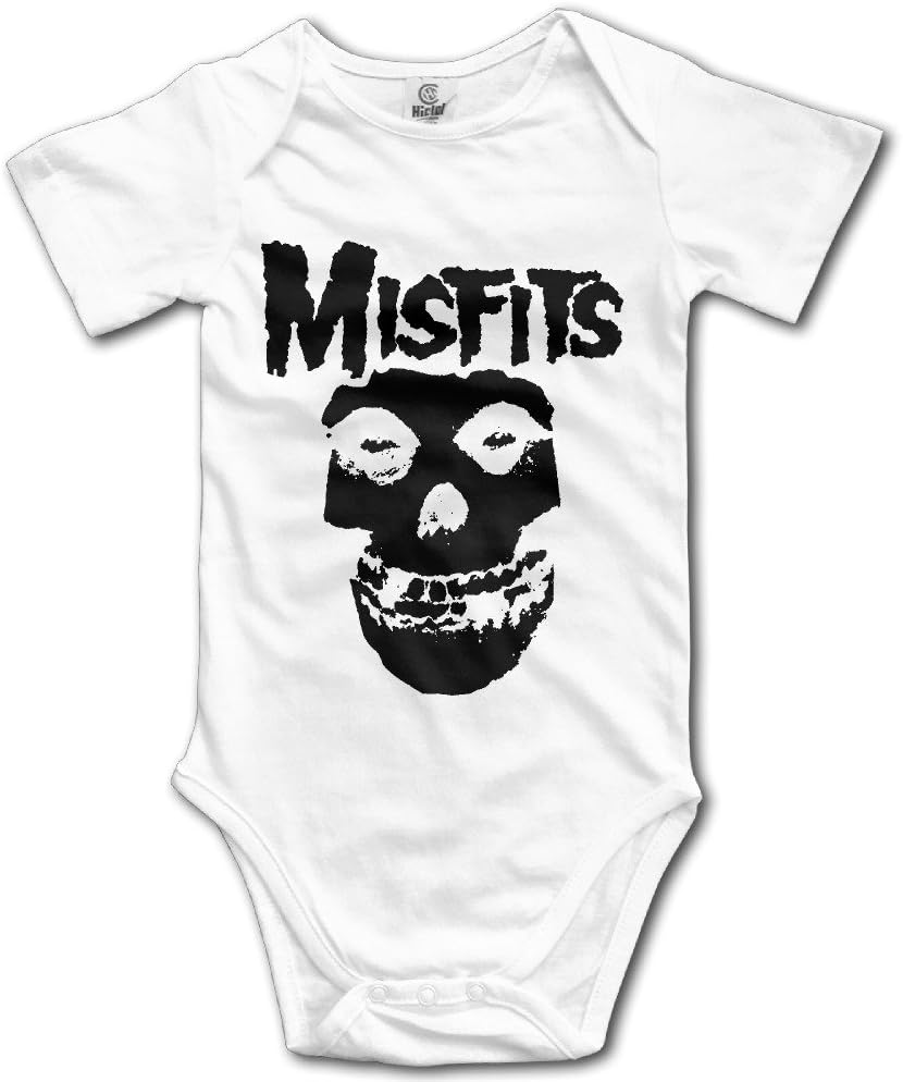 Misfits Punk Rock Band Fiend Skull Baby Onesie Newborn Baby Clothes