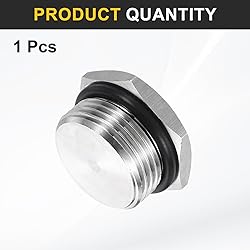HARFINGTON 304 Stainless Steel Pipe Plug Fitting