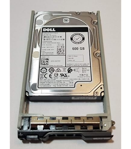 Amazon.com: Dell 7YX58 600GB 10K SAS 2.5 6G ST600MM0006 : Electronics