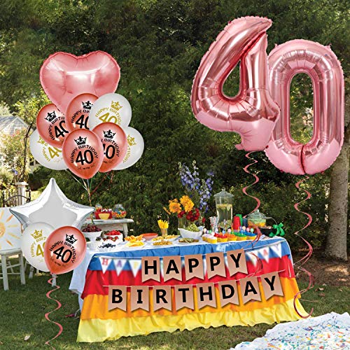 40th-Birthday-Decorations-for-Women-Her-Party-Supplies-Kit-Rose-Gold-Fourty