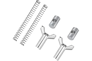 SHIQINHA Rear Brake Adjuster Hardware Kit Compatible with FourTrax 300 Rancher 350 400 420 Foreman 400 500 520 Rubicon 500, Rear Brake Adjusting Kit for Recon 250 TRX250 ATV Parts-2 Pack