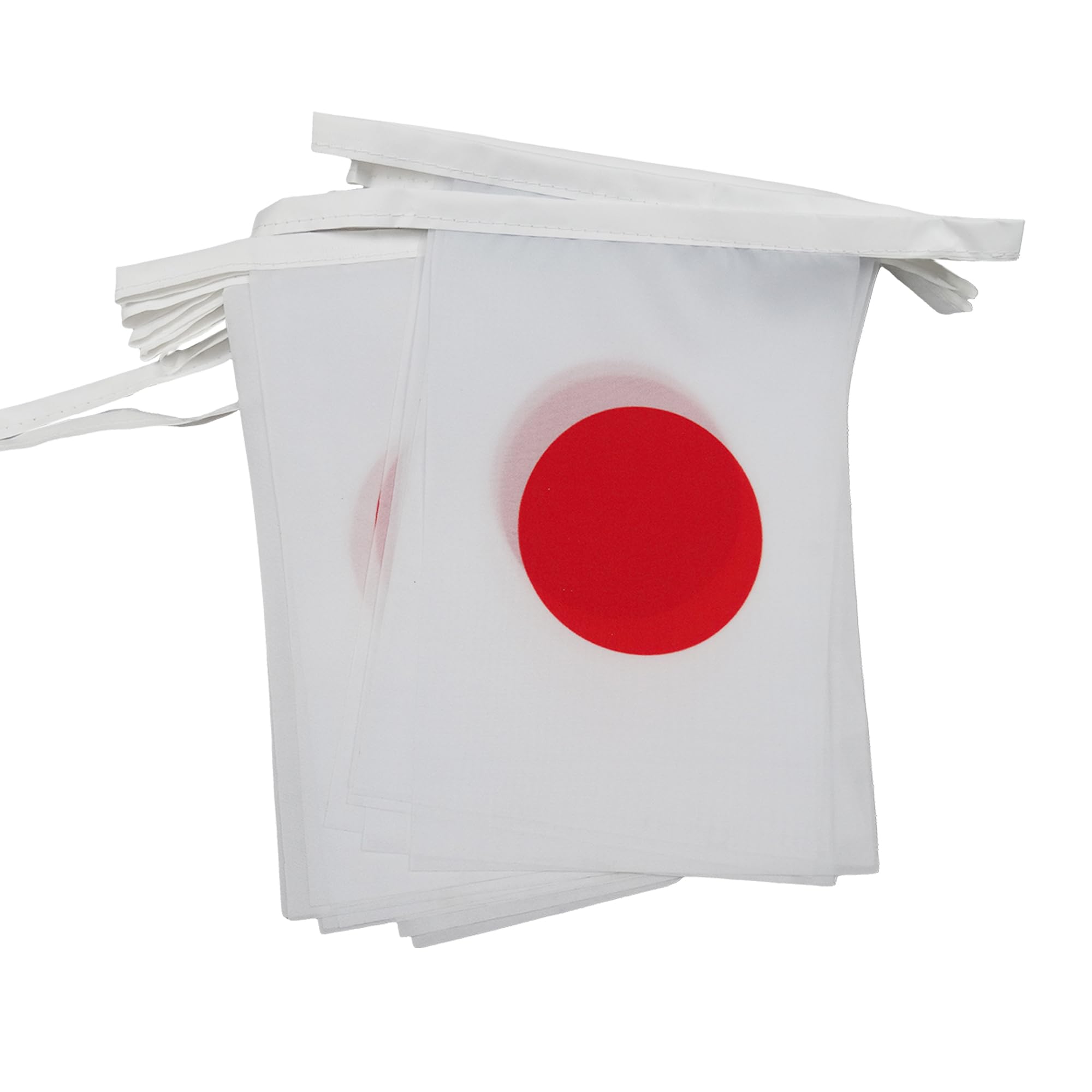 AZ FLAG Japan Bunting Flag, 20 Ft Garland with 20 Small Japanese Flags 8'' x 6'', 100% Polyester String Pennant, 6 meters — image 1