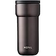 Mepal – Insulated Mug Ellipse – 4 Hours Hot & 8 Hours Cold - Insulated Cup On The Go – Suitable As Tea Cup & Coffee Cup to Go – Fits All Cup Holders - 375 ml – Titanium