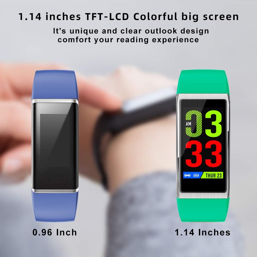 YONMIG Pulsera de Actividad Inteligente, Pulsera Inteligente con ...