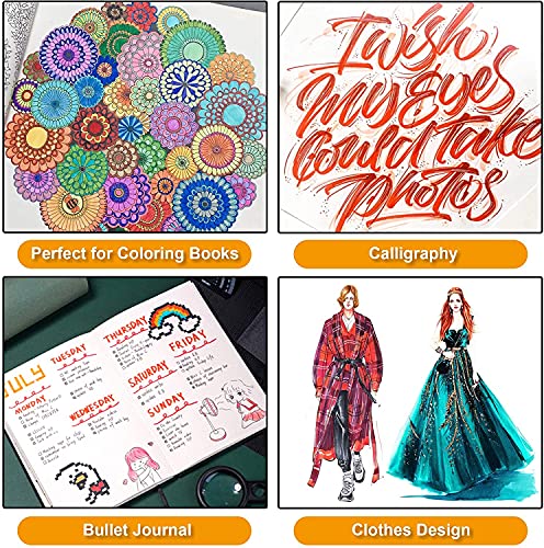 brush pen coloring book