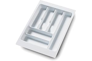 RICHELIEU Customizable Kitchen Drawer Organizer - Adjustable Cutlery Divider - Utensil Tray Uncouplable for Drawers - Kitchen