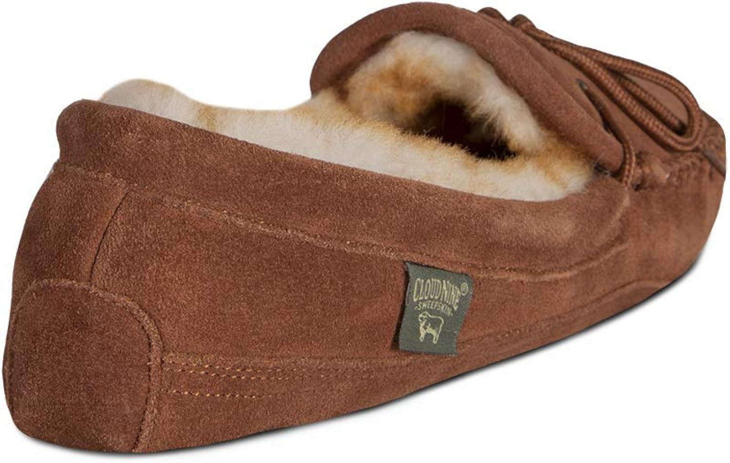 RJs Fuzzies Mens Sheepskin Leather 