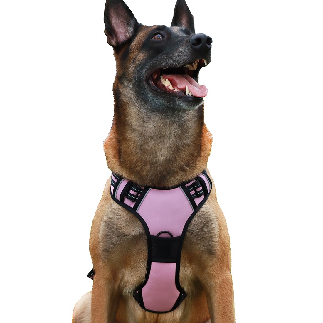 Dog Harness Medium No Pull Dog Vest Harness with Handle, Adjustable Soft Oxford Padded Comfortable, Reflective Dog Harness for Outdoor Training Walking — image 1
