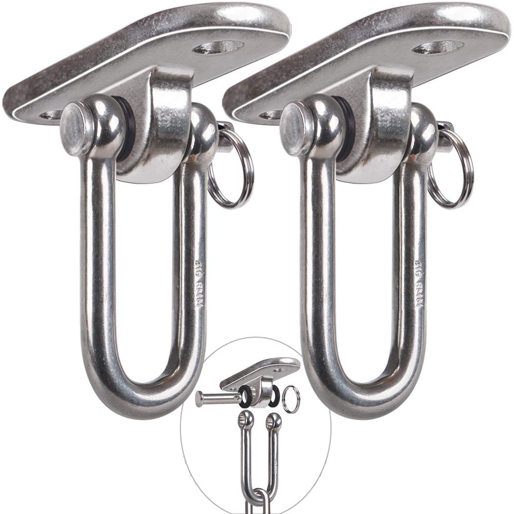 Heavy duty swinging hangar doors