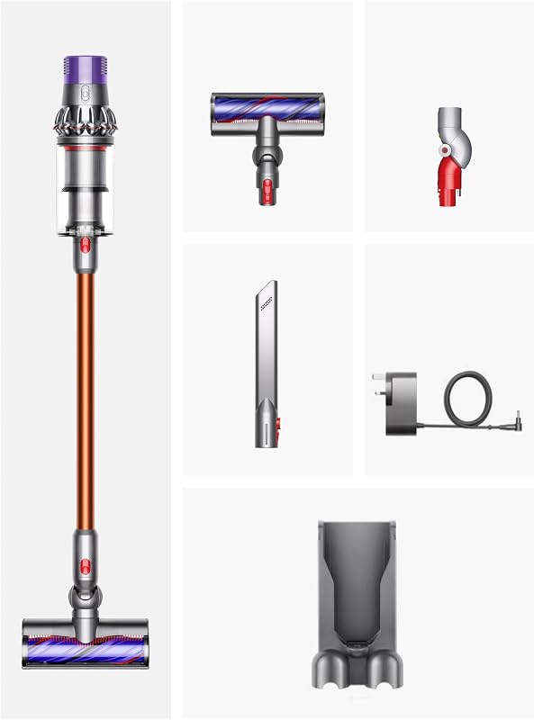 Cyclone V10 Aspiradora sin Cable, Adaptador para Zonas Difíciles