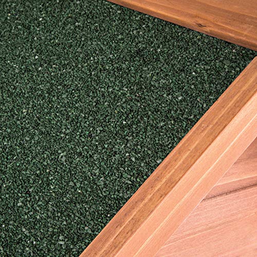 tectake Hundehütte outdoor, groÃe Hütte für Hund, winterfest, Hundehöhle für Zuhause und drauÃen, Holz Box Haus mit aufklappbarem Dach, Hundehaus für drinnen und drauÃen – Bild 7