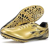Ifrich Men Women Track Spikes Running Shoes Track & Fields Sneakers Kids Spiked Training Sneakers Boys Girls Track Racing Shoes