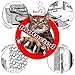 Bezica Four(4) Furniture Protectors from Cats, Cat Scratch Deterrent, Self-Adhesive Protector Pads (18 inches L X 8 inches W), Toughest Scratch Guards for Upholstered Leather and Wood Furniture Door.