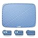 Samuelworld Large Size Dish Drying Mat Silicone Counter Mat High Ridges for Better Aeration, 0.4 Inch Thickness