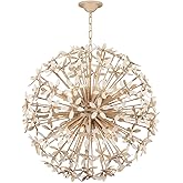 Corbett-Standard 511-30-IYC Corfu - 10 Light Chandelier - 29.5 Inches Tall and 30 Inches Wide - Ivory Coco