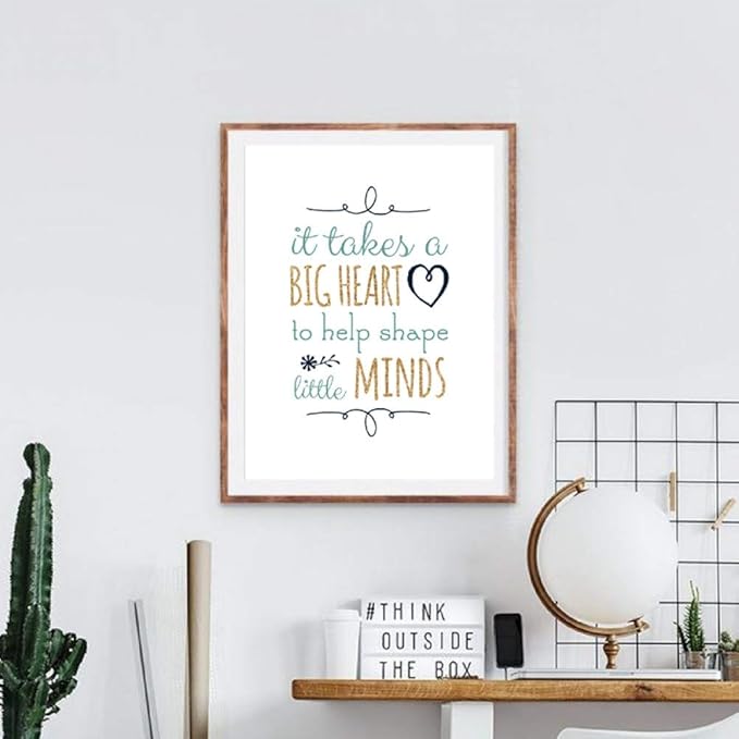 Amazon.com: Canvas Decorative Prints Teacher Appreciation Gift