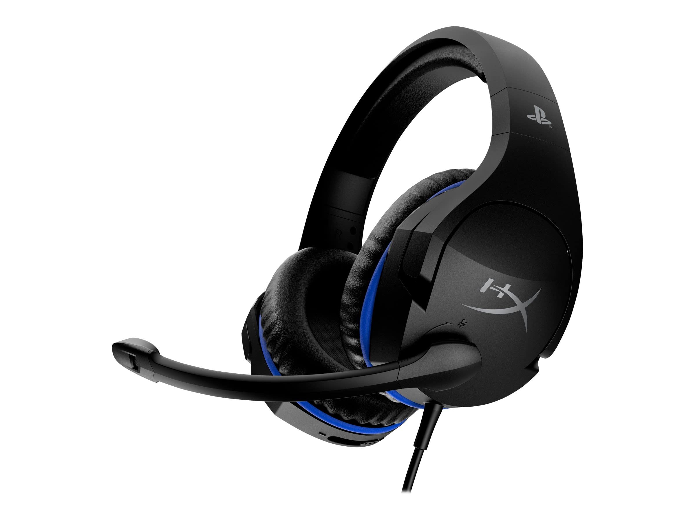 HyperX Cloud Stinger – Gaming Headset, Official PS4 Licensed for PlayStation4, Lightweight, Rotating Ear Cups, Memory Foam, Durability, Steel Sliders, Swivel-to-Mute Noise-Cancellation Microphone