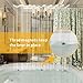 Shower Curtain Liner, Shower Curtain, PEVA 4 Gauge, 72x72