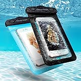 Waterproof Case (2 Packs), Novo Icon Universal Waterproof Dry Bag for iPhone 6S 6,6S Plus, 5S 7, Samsung Galaxy S7, S6 Note 5 4, HTC LG Sony Nokia Motorola up to 6.0