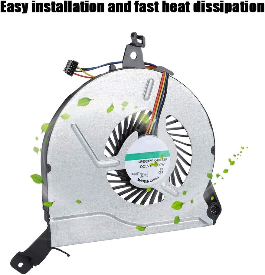 DC 5V 4Pin CPU Cooler for HP Pavilion Series Laptop Efficient Internal Cooling Fan Easy Installation - Image 5
