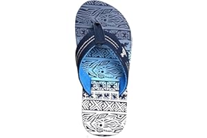 REDVOLUTION New Boys' Beach Sandal TRIBAL Tattoo | Geometric Bali Flip-Flop Sandals