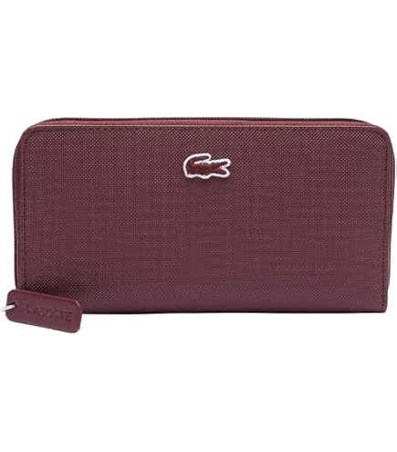 Amazon.com: Lacoste Women's Daily City Small Zipped Billfold