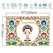 Mehofoto Mexican Frida Kahlo Backdrop Mexican Theme Frida Birthday Party Background 7x5ft Vinyl Mexican Girl Birthday Party Banner Backdrops