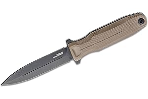 SOG Pentagon FX Professional Hard-Use Full-Sized Fixed Blade Knife for Tactical Needs | CYRO S35VN Full-Tang Steel Blade