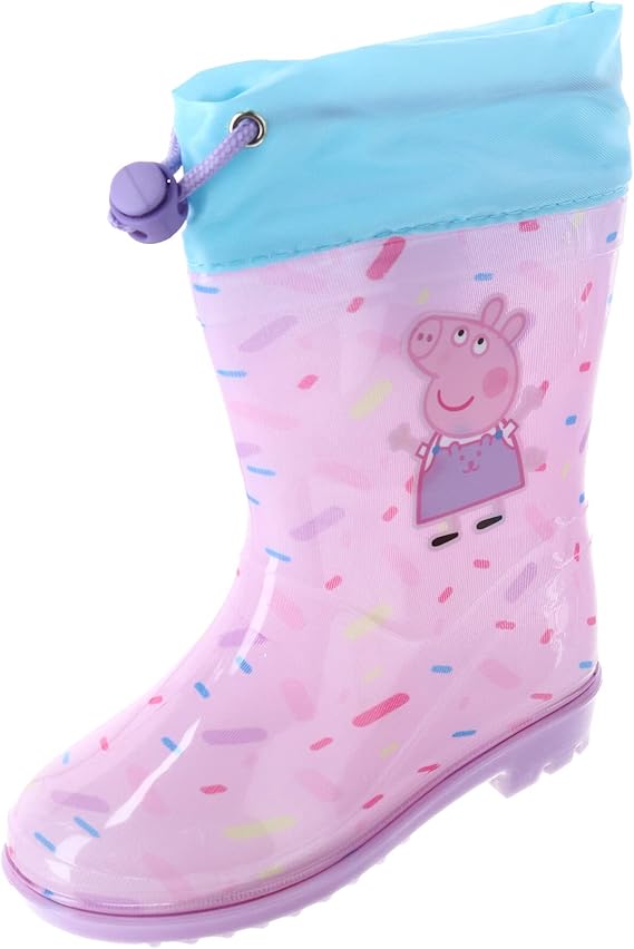Textiel Trade Kid's Nickelodeon Peppa Pig Rubber Rain Boots Amazon.co.uk Clothing