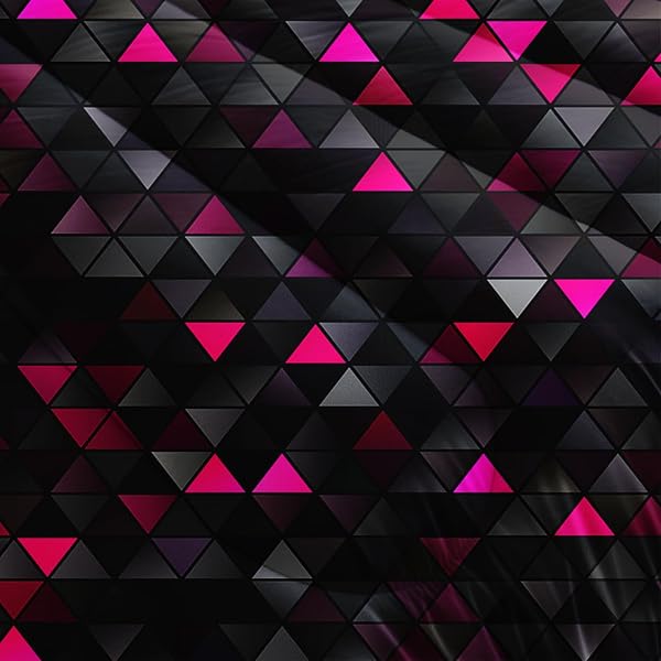 NTTOPSHIP GEOMETRIC PINK BLACK COMFORTER SET,TRIANGLE HONEYCOMB 3 PCS BEDDING SET FULL SIZE FOR TEEN ADULT,MODERN QUILT SET GEOMETRY DECOR,MICROFIBER LIGHTWEIGHT 1 COMFORTER 2 PILLOWCASES