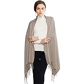 RIIQIICHY Women's Scarf Pashmina Shawls and Wraps for Evening Dress Bridesmaid Wedding Bridal Winter Warm Long Large Scarves