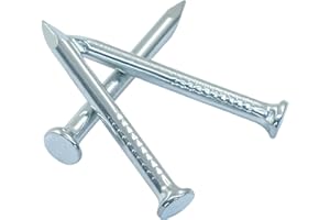 Hordion 100pcs Hardware Nails 1 inch, Carbon Steel Cement Nails Masonry Nails for Concrete Brick Woodworking Picture Hanging