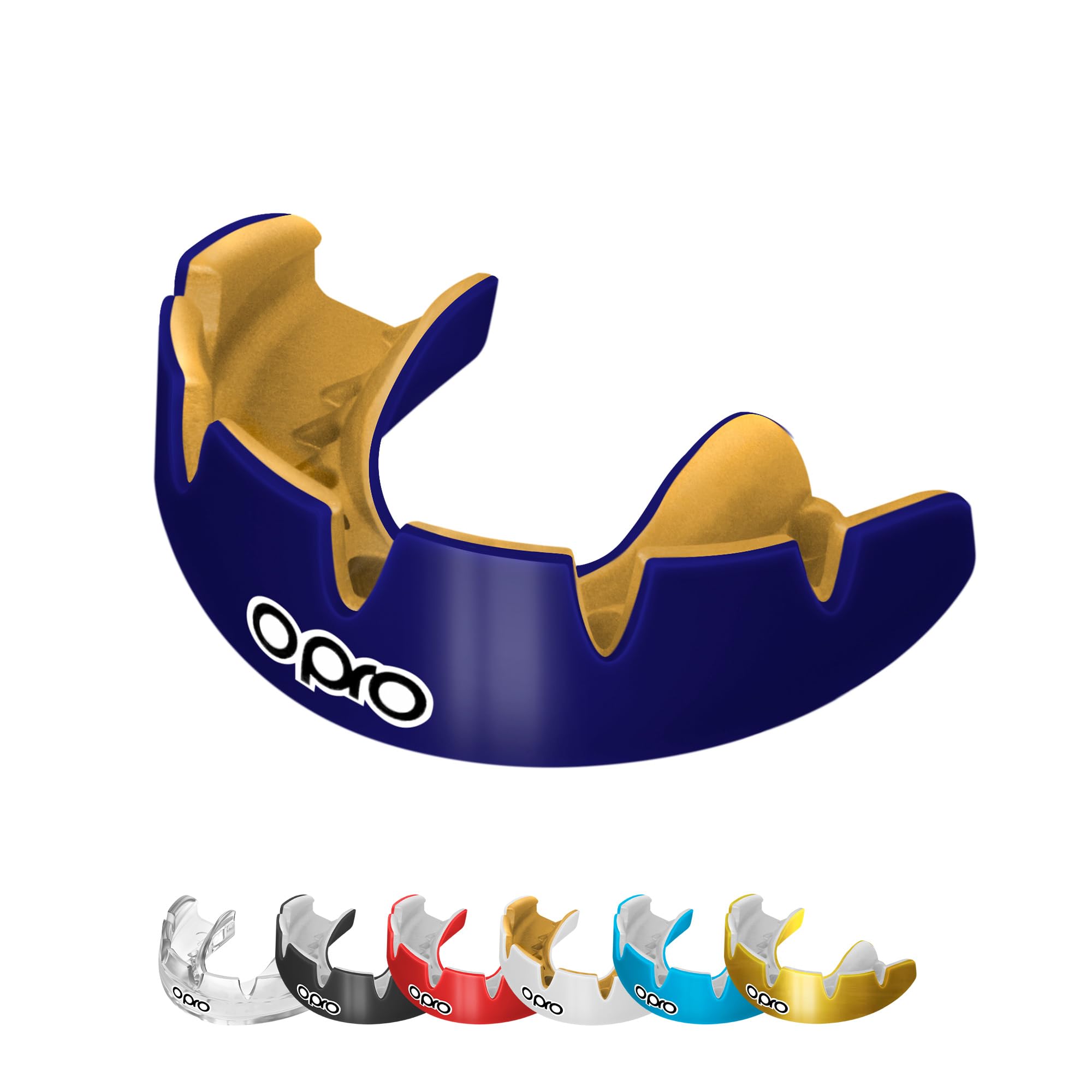 OPRO Instant Custom-Fit Mouthguard for Braces – Gum Shield Adult (Age 10+) – OPRO Mouth Guard Boxing and MMA, Easy Self-Fit Gum Shield Rugby and Hockey - Maximum Protection with Dental Warranty — image 1