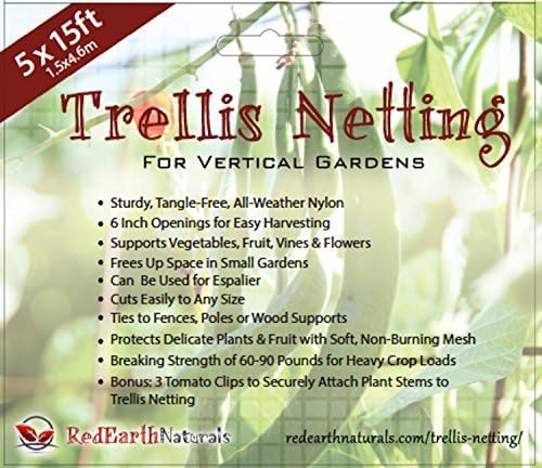 Resistente nailon malla de enrejado soporta vegetales y Vines para ...