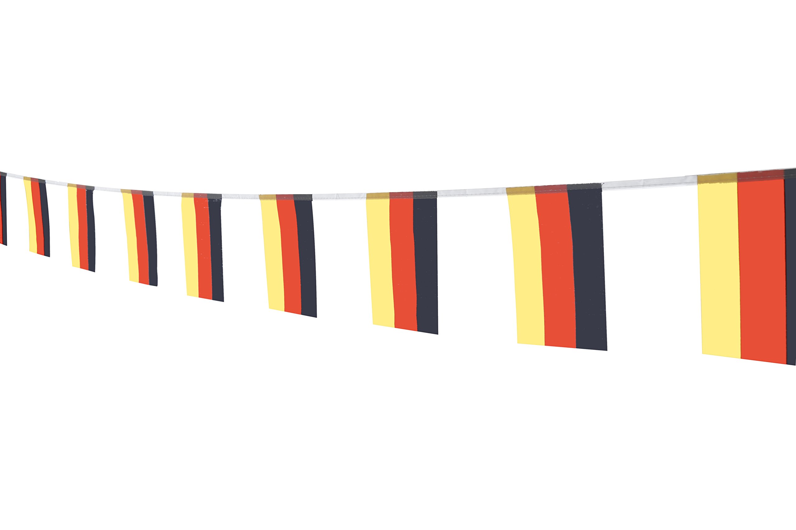 German Flag Germany Flag,100 Feet/76Pcs National Country World Pennant Flags Banner,Party Decorations Supplies For,Bar,Indoor and outdoor flags,Intarnational Festival