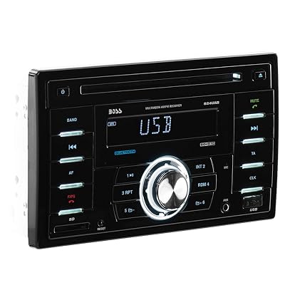 BOSS Audio Systems 824UAB Double-DIN CD MP3 Player Receiver, Bluetooth, Wireless Remote