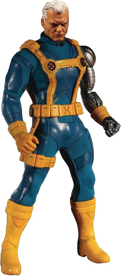 Amazon Com Mezco One 12 Collective Marvel Cable X Men Version Action Figure Multicolor Toys Games