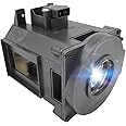 CTLAMP A+ Quality NP26LP / 100013748 Replacement Projector Lamp NP26LP Compatible Bulb with Housing Compatible with NEC NP-PA622U PA-521U PA-571W PA522U PA572W PA621U PA622U PA671W PA672W PA722X