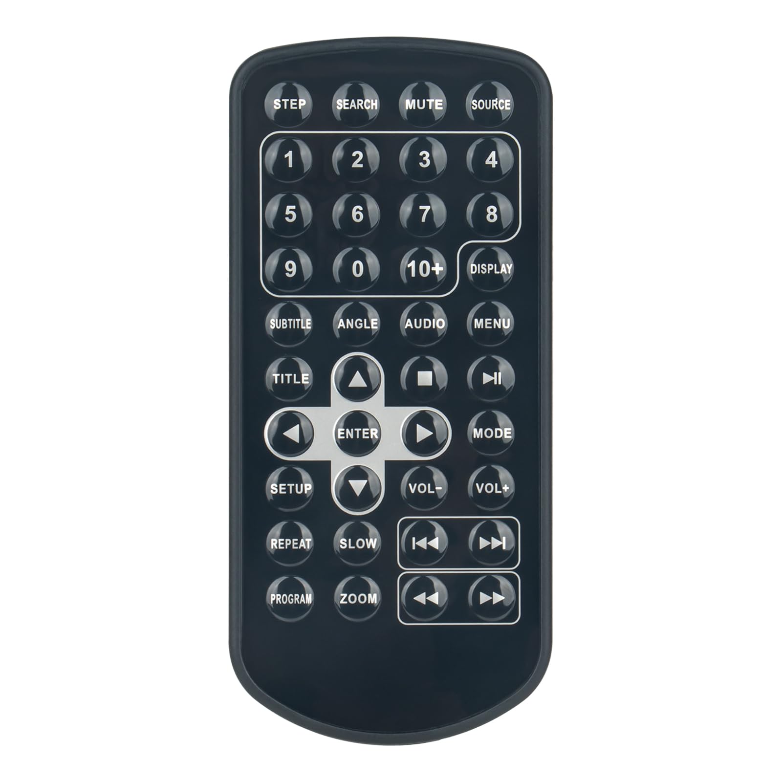 New T-701 Remote Control Replacement - VINABTY T701 Replace Remote Control fit for ALBA 7 Inch Portable Swivel Screen DVD Player T701 T-701 Remote Controller