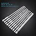10pcs 1/4 Inch Hex Shank Long Magnetic BST Screwdriver Bits Set 100mm Power Tools (Slotted+Cross+Hex head)