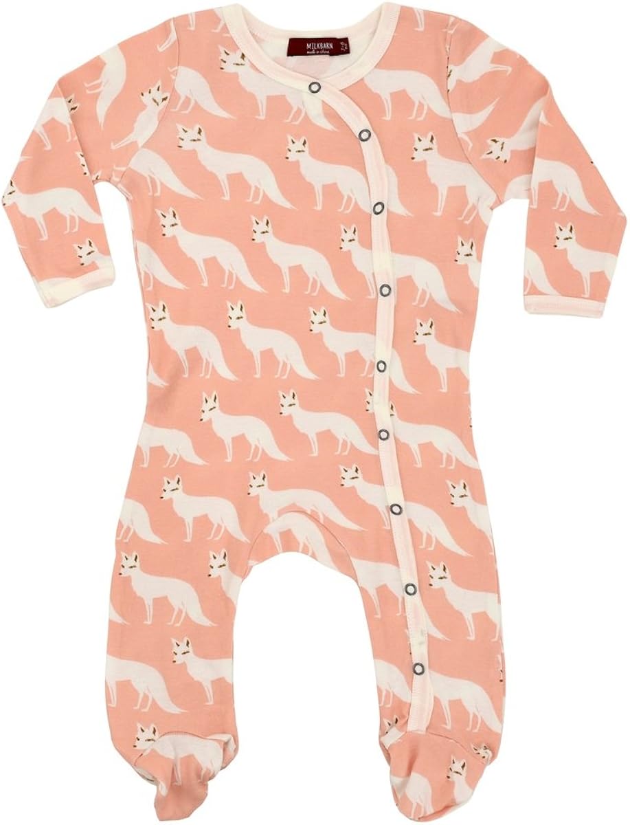 milkbarn footed romper