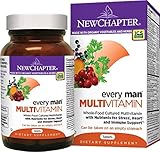 New Chapter Every Man, Men's Multivitamin Fermented with Probiotics + Selenium + B Vitamins + Vitamin D3 + Organic Non-GMO Ingredients - 24 ct