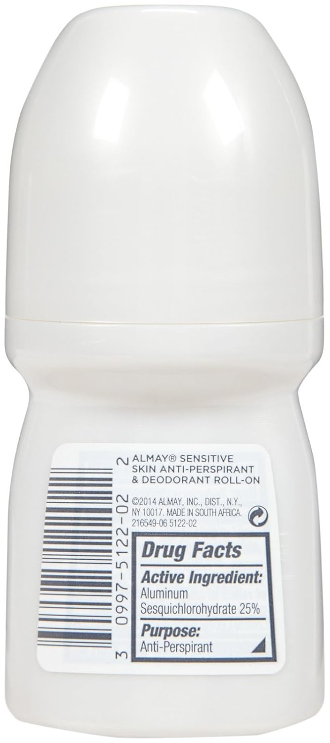 Almay Clear Gel Antiperspirant Deodorant for Women, Hypoallergenic, Dermatologist Tested for Sensitive Skin, Fragrance Free, 2.25 oz : Antiperspirant Deodorants : Beauty