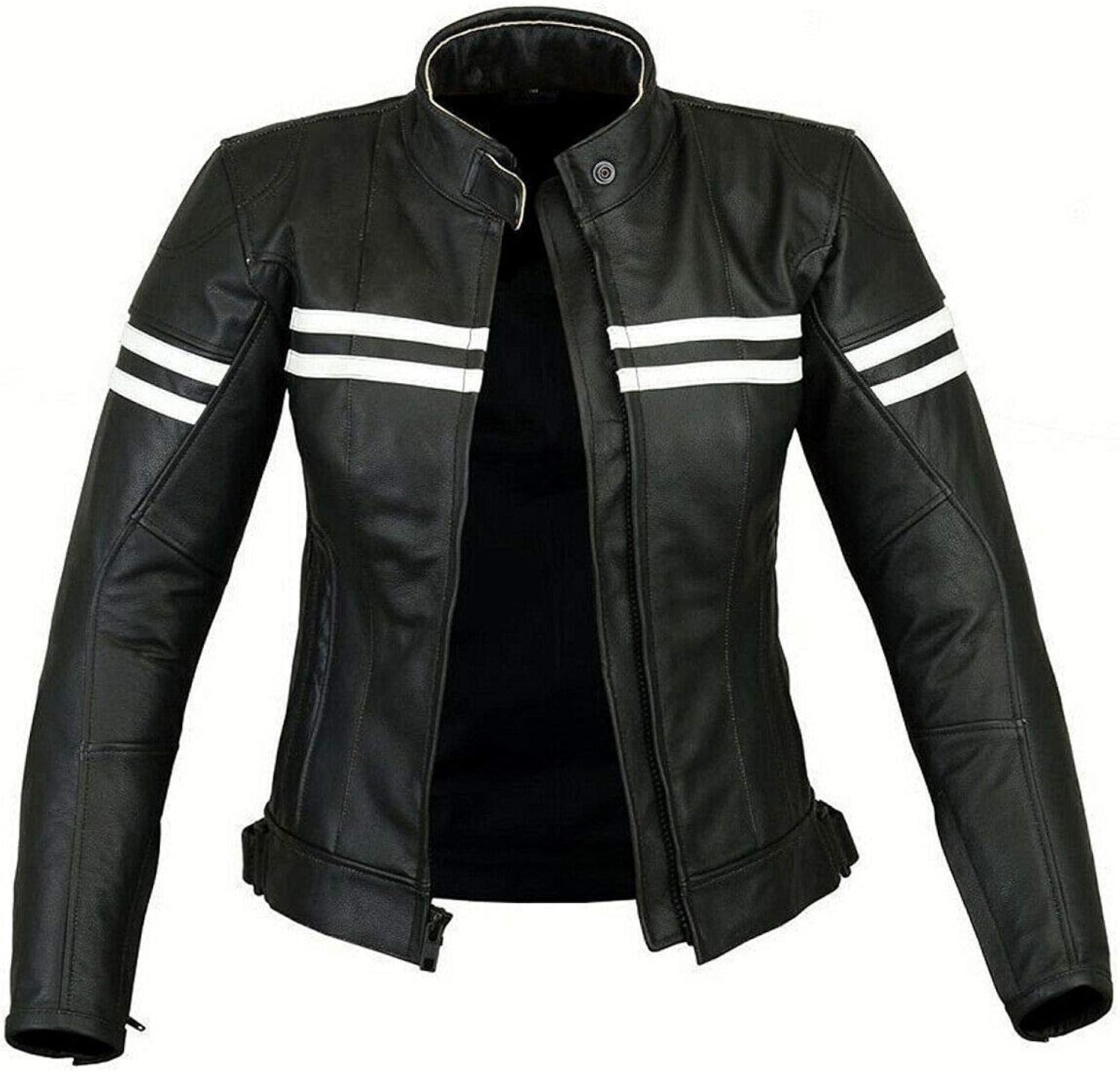 PROFIRST Pure Genuine Leather Ladies/Women Motorbike Armour Jacket