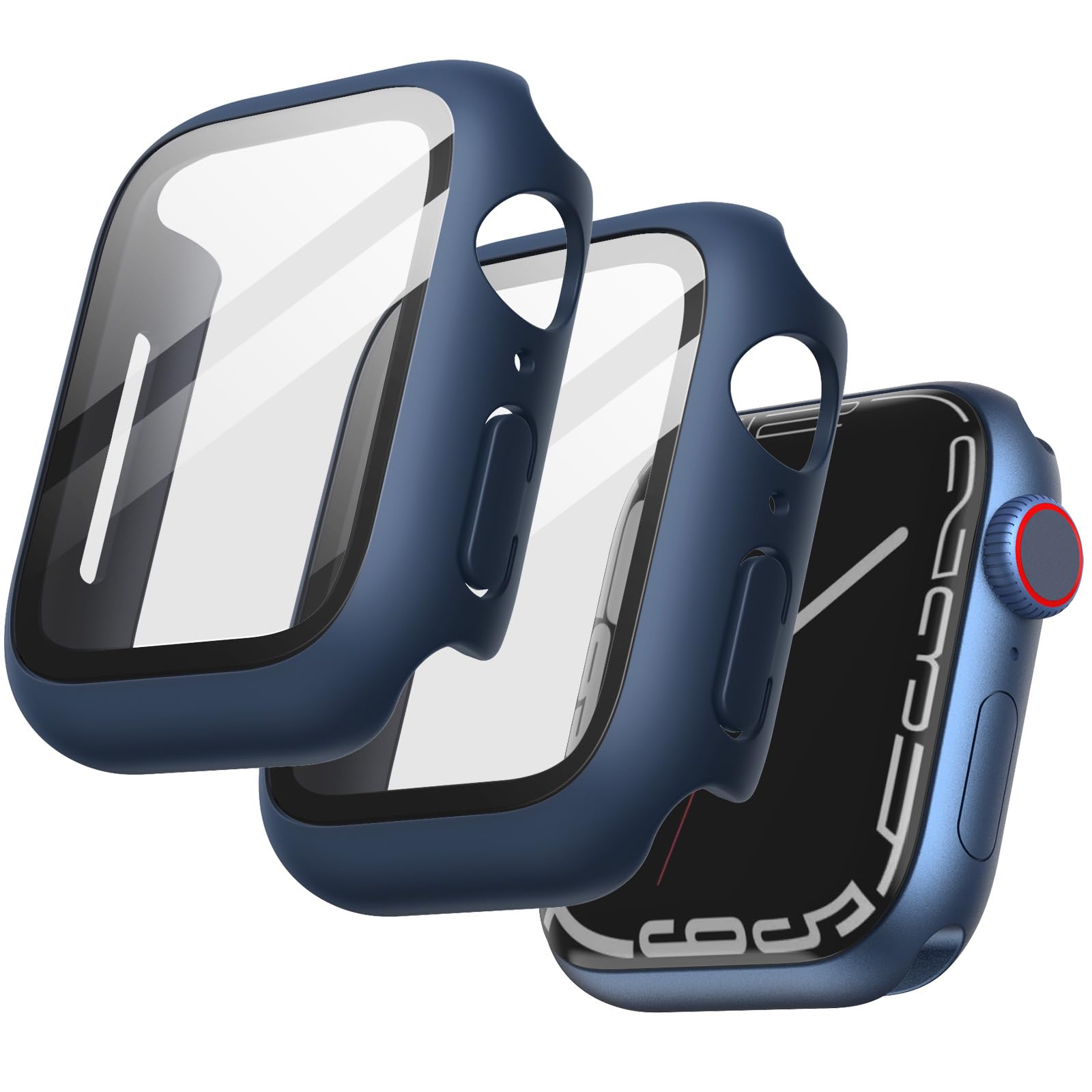 JETech Case with Screen Protector for Apple Watch